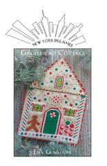 Stickvorlage New York Dreamer - Gingerbread Cottage (Ausverkauf)