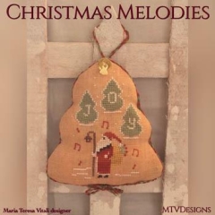 Stickvorlage MTV Designs - Christmas Melodies