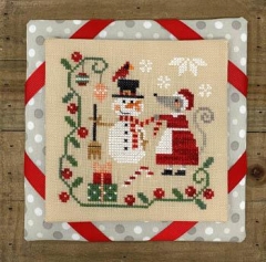 Stickvorlage Tiny Modernist Inc - Mouses Christmas Decorating