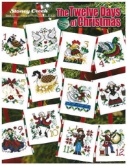 Stickvorlage Stoney Creek Collection - Twelve Days Of Christmas