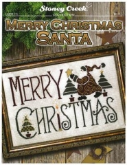 Stickvorlage Stoney Creek Collection - Merry Christmas Santa