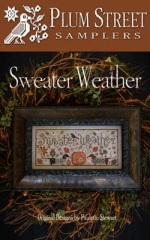 Stickvorlage Plum Street Samplers - Sweater Weather