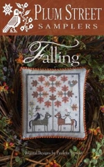 Stickvorlage Plum Street Samplers - Falling