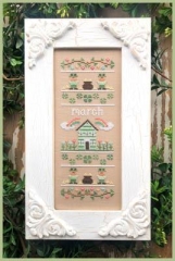 Country Cottage Needleworks - Sampler Of The Month - March