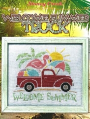 Stickvorlage Stoney Creek Collection - Welcome Summer Truck