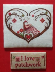 Stickvorlage Serenita Di Campagna - I Love Patchwork