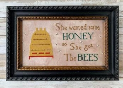 Stickvorlage Lucy Beam - She Wanted Honey (Ausverkauf)
