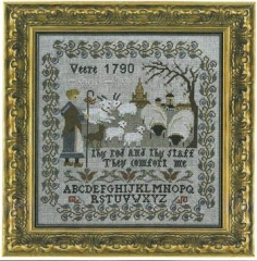 Stickvorlage Twin Peak Primitives - Shepherd Of Veere 1790