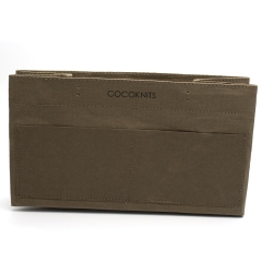 CocoKnits - Kraft Caddy Beigeolive