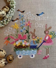 Stickvorlage Lilli Violette - Easter Day