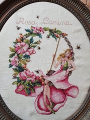 Stickvorlage Serenita Di Campagna - Rosa Canina