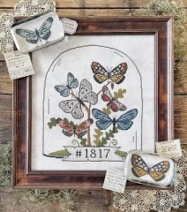 Stickvorlage Hello From Liz Mathews Butterfly Cloche