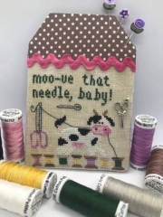 Stickvorlage Romys Creations - Moove That Needle