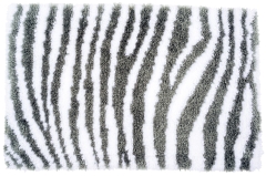 Knüpfteppich Vervaco - Zebramuster 67x44 cm