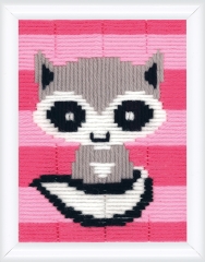 Vervaco Verachtert - Stickbild Kleiner Waschbär