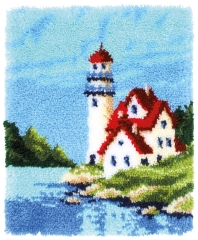 Knüpfteppich Verachtert/Vervaco - Leuchtturm