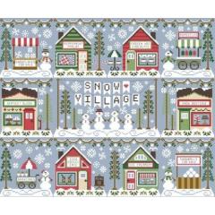 Country Cottage Needleworks - Snow Village 11 Vorlagen