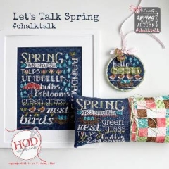 Stickvorlage Hands On Design - Lets Talk Spring