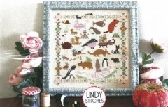 Stickvorlage Lindy Stitches - Funky Menagerie