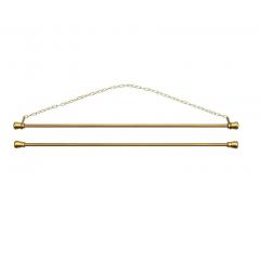 Dekobügel goldfarben 2-teilig 12 cm