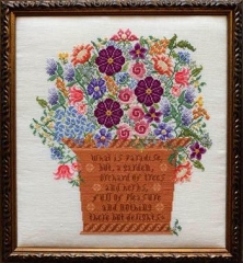 Stickvorlage Rosewood Manor Designs - Garden Paradis (Ausverkauf)