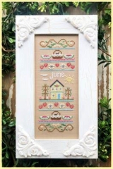 Country Cottage Needleworks - Sampler Of The Month - June