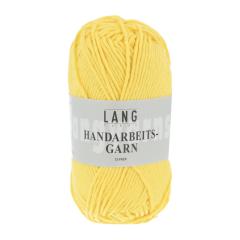 Handarbeitsgarn 12-fach Lang Yarns - zitronengelb (Topflappenwolle)
