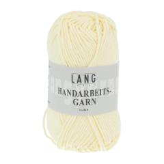 Handarbeitsgarn 12-fach Lang Yarns - blassgelb (Topflappenwolle)