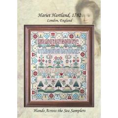 Hands Across The Sea Samplers - Hariet Hartland 1782 - Ausverkauf