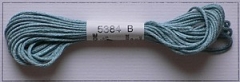 Soie dAlger Seidenstickgarn - Farbe 5384 kühles grün