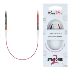 KnitPro Symfonie 2 Rundstricknadel 3,00 mm - 25 cm
