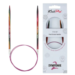 KnitPro Symfonie 2 Rundstricknadel 4,50 mm - 80 cm