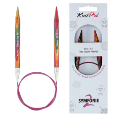 KnitPro Symfonie 2 Rundstricknadel 9,00 mm - 150 cm