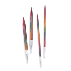 KnitPro Symfonie 2 austauschbare Rundstricknadelspitzen 3,75 mm - 10 cm