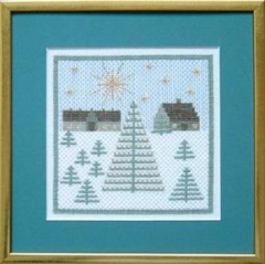 Fremme Stickpackung - Winterlandschaft 13x13 cm