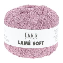 Lang Yarns Lamé Soft - Glitzergarn & Beilaufgarn - rosa (0009)