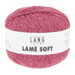 Lang Yarns Lamé Soft - Glitzergarn & Beilaufgarn - koralle (0028)