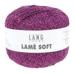 Lang Yarns Lamé Soft - Glitzergarn & Beilaufgarn - aubergine (0080)