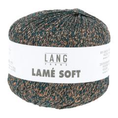 Lang Yarns Lamé Soft - Glitzergarn & Beilaufgarn - petrol (0088)