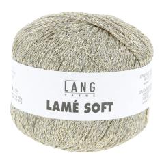 Lang Yarns Lamé Soft - Glitzergarn & Beilaufgarn - offwhite-gold (0094)