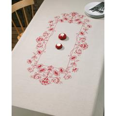 Tischdecke Permin - Ornamente 150x220 cm bedruckt ohne Garn