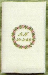 Fremme Stickpackung - Buchumschlag Rosenkranz