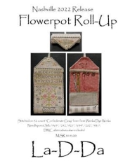 Stickvorlage La D Da - Flowerpot Roll-Up