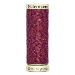 Gütermann Metalleffekt-Faden W 331 - Farbe 247 weinrot