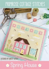 Stickvorlage Primrose Cottage Stitches - Spring House