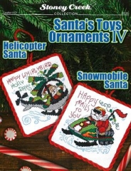 Stickvorlage Stoney Creek Collection - Santas Toys Ornaments IV