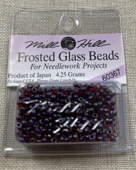 Mill Hill Seed-Frosted Beads - 60367 Garnet Ø 2,2 mm