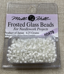 Mill Hill Seed-Frosted Beads 60479 White Ø 2,2 mm