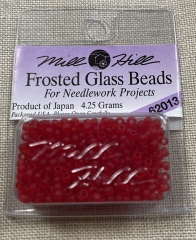 Mill Hill Seed-Frosted Beads - 62013 Red Red Ø 2,2 mm