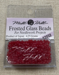 Mill Hill Seed-Frosted Beads 62032 Cranberry Ø 2,2 mm